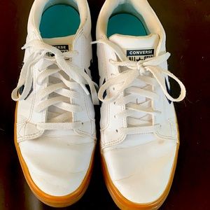 Converse all-star leather tennis shoes